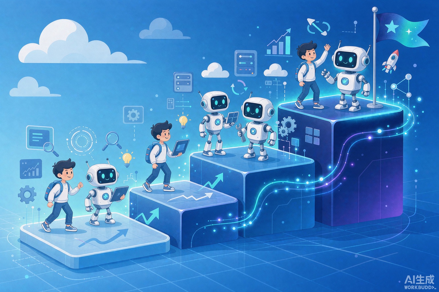 enterprise ai customer acquisition three steps