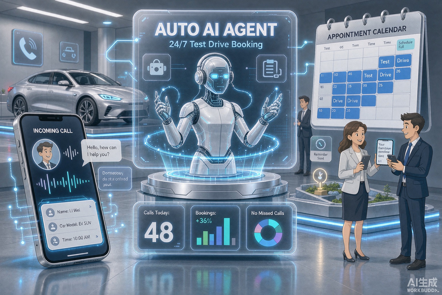 flai ai agents car dealerships