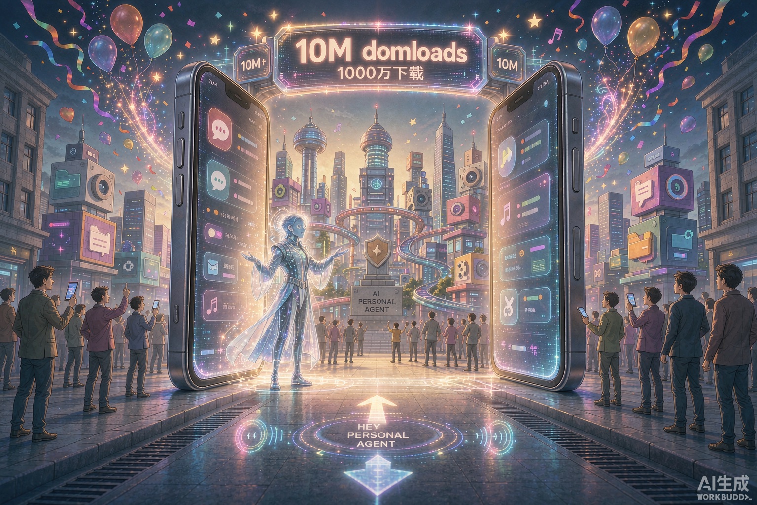 meta muse 10m downloads personal agent
